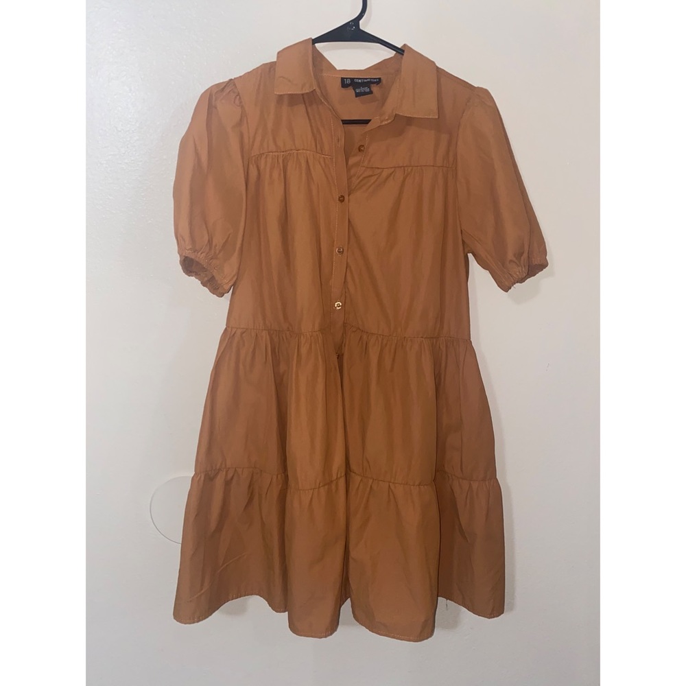 Brown Dress with pockets